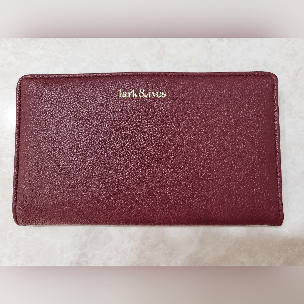 Wallet, Burnt Red NWOT